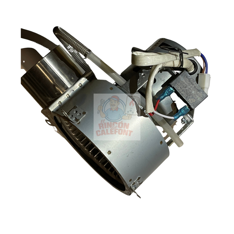 Motor extractor de gases